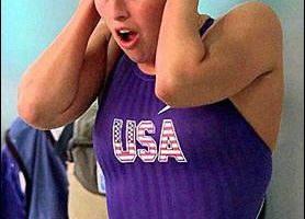 法游泳賽女子四百公尺自由式瑪娜杜破世界紀錄