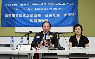 歐洲議會副主席憂北京壓制香港民主