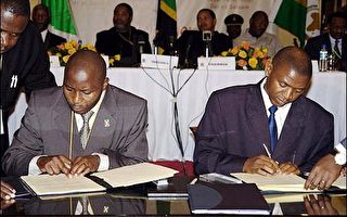 蒲隆地政府与游击队同意中止敌对冲突
