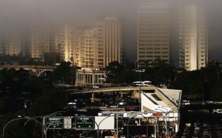 組圖:霧鎖澳洲悉尼 嚴重阻礙市區交通