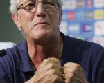 与好莱坞影星保罗纽曼非常相像的李彼(Marcello Lippi)，是全球足坛最德高望重的教练之一。(Andreas Rentz/Getty Images)