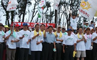 後備憲兵環保淨灘 海濱秋茂園清新再現