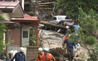 日本豪雨成灾　最少12人死11人失踪