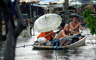 凯米台风洪水造成菲律宾27,000人流离失所
