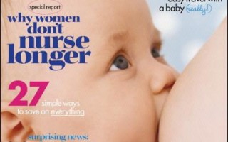 美一育婴杂志刊登哺乳封面引起读者反感
