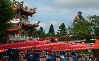 桃园县新屋乡长祥宫的神农大帝