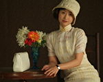 台灣劇場新秀朱芷瑩是李安新片「色，戒」的第2女主角，李安最後在她和湯唯之間二選一，圖為她試鏡時穿的旗袍。 （成報提供）