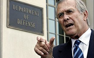 美參院民主黨議員要求國防部長倫斯斐下台