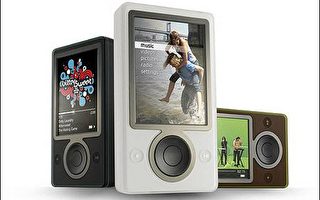 微软推出Zune MP3与苹果iPod争夺市场