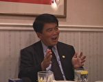 美国国会唯一一位华裔联邦众议员吴振伟今年将挑战五连任。(大纪元记者夏春摄影)
