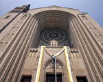 位于华盛顿特区的一家天主教堂(National Shrine of the Immaculate Conception)。(Joe Raedle/Getty Images)