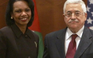 莱斯晤巴勒斯坦主席以图重启和平进程