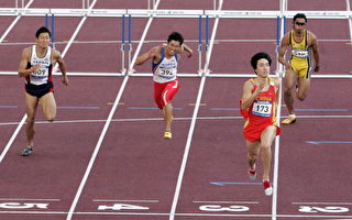 亚运男百十米跨栏 刘翔夺金破亚运纪录