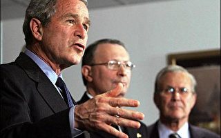 布什不急於揭示新伊拉克政策