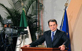 普羅迪表示義大利將繼續推動中東和平會談