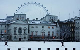 英國降下入冬第一場瑞雪  影響交通運輸