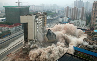 组图：中国炸楼成风 触目惊心