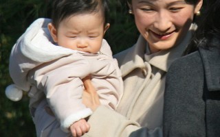 組圖：日本小皇孫滿5月 出遊露面