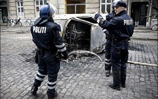 丹麦警方严阵以待　谨防青少年街头滋事
