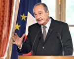 法国总统希拉克//PATRICK KOVARIK/AFP/Getty Images