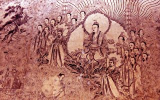 翁氏珍藏首次在美展出「聖祖降臨畫卷」