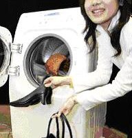 日发明 家庭空气洗衣机