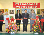 西畫社春季畫展剪綵