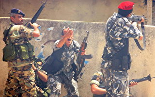 黎巴嫩政府軍與回教民兵爆發激戰