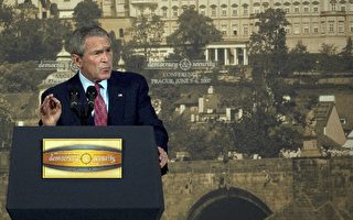 布什批評中俄民主化進程