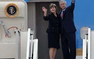组图：美国总统布什访问捷克
