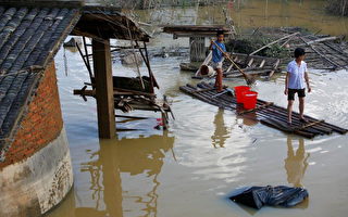 南涝北旱  中国洪涝灾害128人死亡