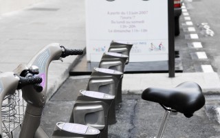 Velib – 巴黎街頭的自由腳踏車
