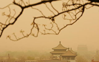 中国粉尘空气飘到美国影响世界