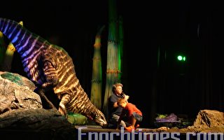 澳博物馆舞台剧“Gondwana”重现恐龙