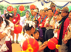 世界童军大露营  台湾童军团举办台湾美食节