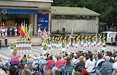北一女樂儀旗隊參加愛丁堡迷你軍樂節演出