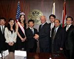 高縣長楊秋興訪問加州聖地牙哥