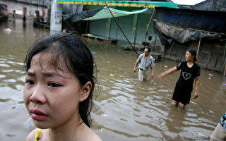组图：中国大陆水灾下的民生