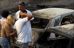 希腊森林大火  罹难人数增为至少四十一人