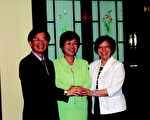 台文建會主委翁金珠訪美加