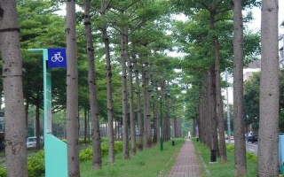 台南市設置「美麗公園道」自行車道路網