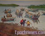 水色淋漓渾然一體 鄧國清水彩畫9月展出