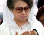 圖：孟加拉前總理齊亞夫人是孟加拉國歷史上第一位女總理。（FARJANA K. GODHULY/AFP/Getty Images）