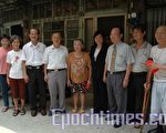 嘉義市府慰問水災戶發送慰助金