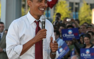 奧巴馬強調美國精神 華盛頓市長助選