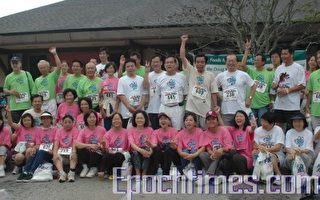 台北經文處與僑胞參加沙泉市年度文化盛會和慢跑賽