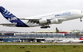 全球最大商用客机A380将抵旧金山