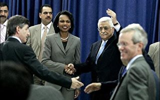 美国务卿莱斯强调 巴勒斯坦建国时机来临