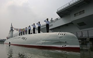 中国新式潜舰“偶然”亮相十七大期间