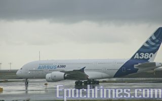 空中巴士A380温哥华机场试飞